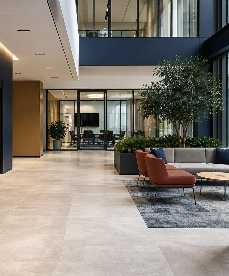 Day porter service for busy Hayward lobbies, restrooms and common areas
