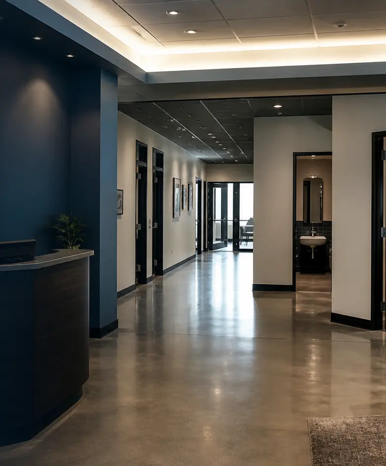 Recurring janitorial service, visit by visit